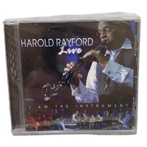 HAROLD RAYFORD I AM THE INSTRUMENT LIVE Audio CD Unopened